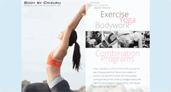 Desktop Screenshot of bodybychizuru.com